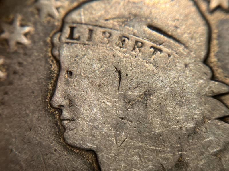 Cherrypicked-1823-Double-Struck-Capped-Bust-Half-Dollar