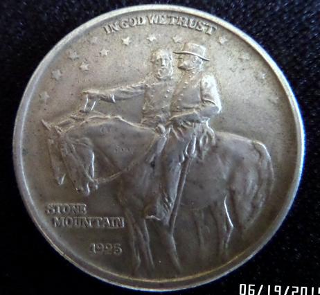 1925-Stone-Mountain-Commerative-Half-Dollar-Pleas-Grade