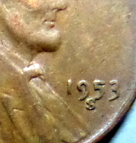 My-1-St-Mint-Mark-Error?-1953-S-Wheat-Penny