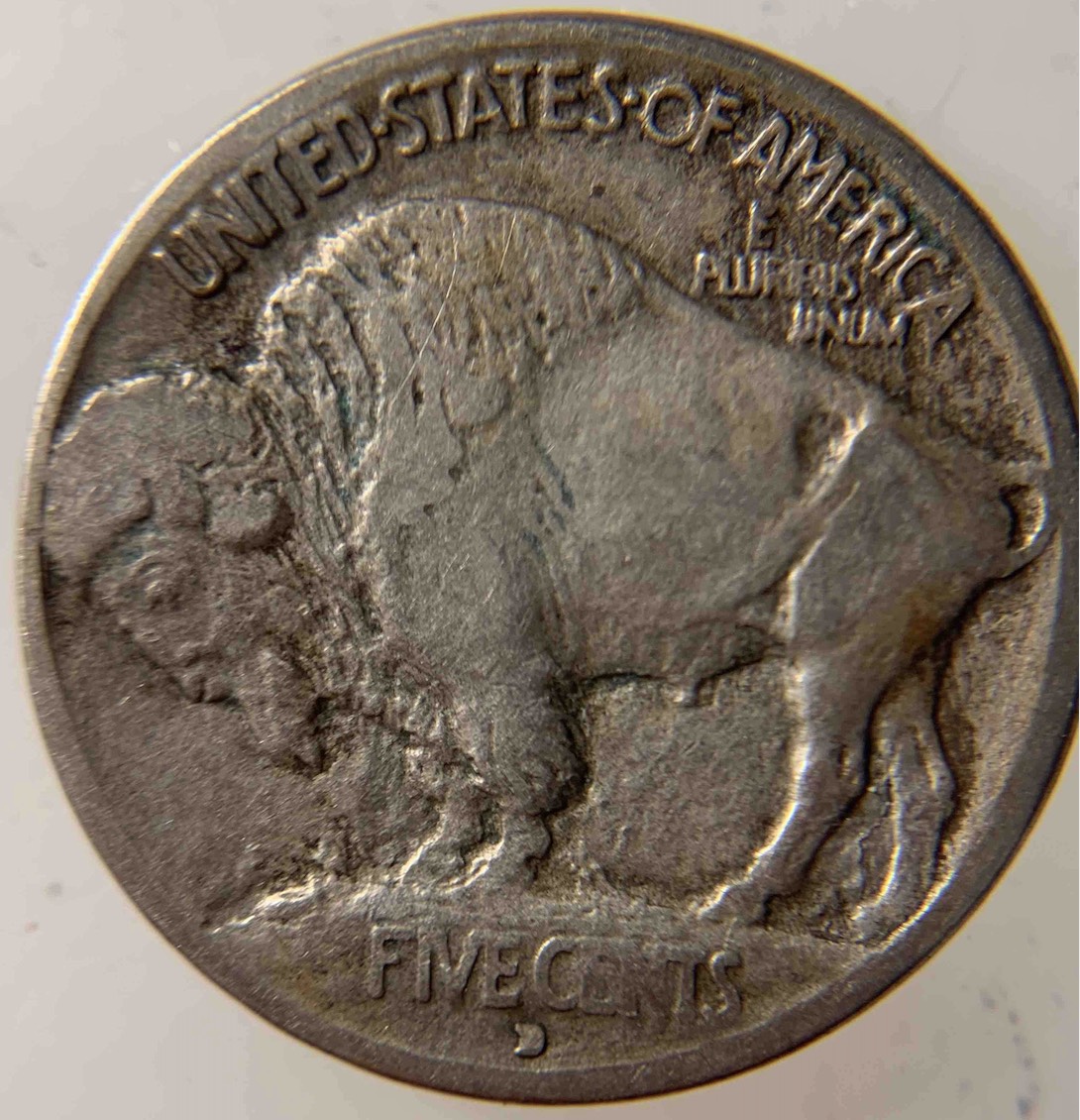 1913-D-T1-2-Feather-Buffalo-Nickel