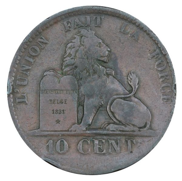 10-Centimes-1833-Belgium-Head-Double-Struck?