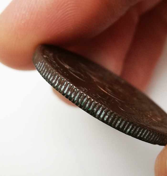 5-Centimes-1848-Belgium:-Cleaned-Or-Not