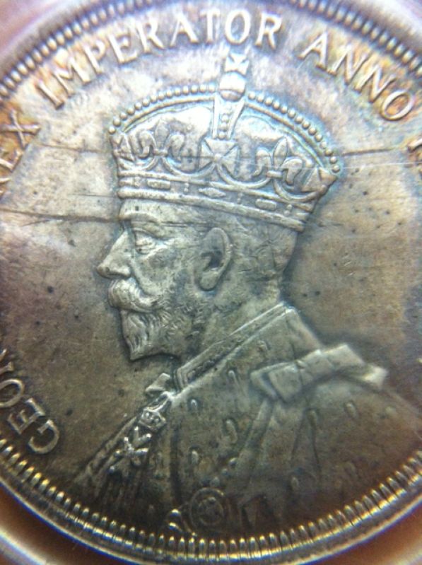 Odd-Toning-On-MS-64-1935-Dollar