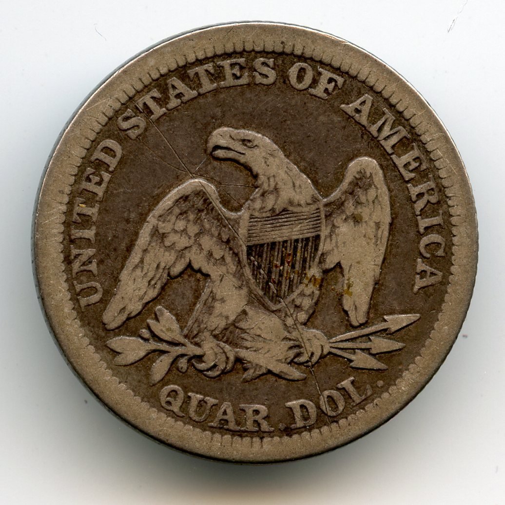 1857-Seated-Liberty-Quarter
