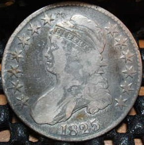 1825-Bust-Half