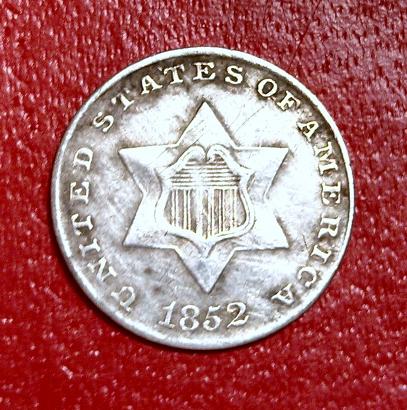 1852----3-Cent-Piece-Found-Near-Savannah-GA