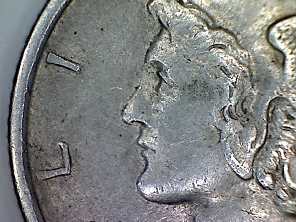1920-Mercury-Dime---Grade-And-Broken-Nose?