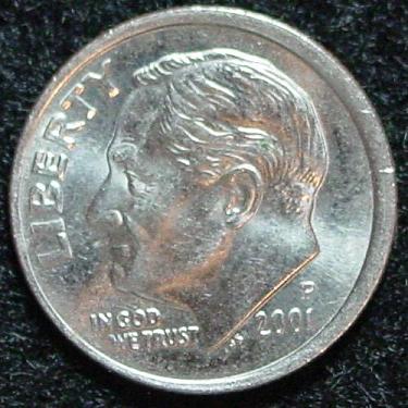 Roosevelt-Dime-Off-Center?