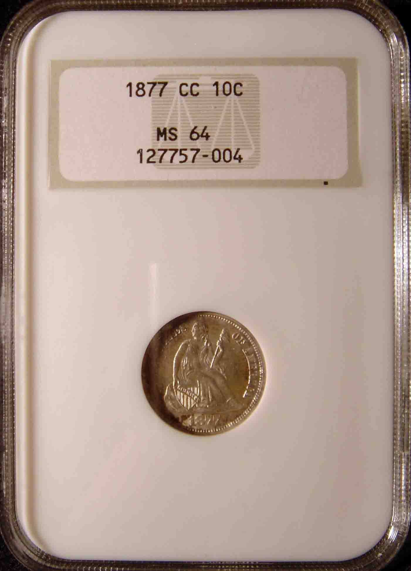 New-Purchase:--1877-CC-Dime