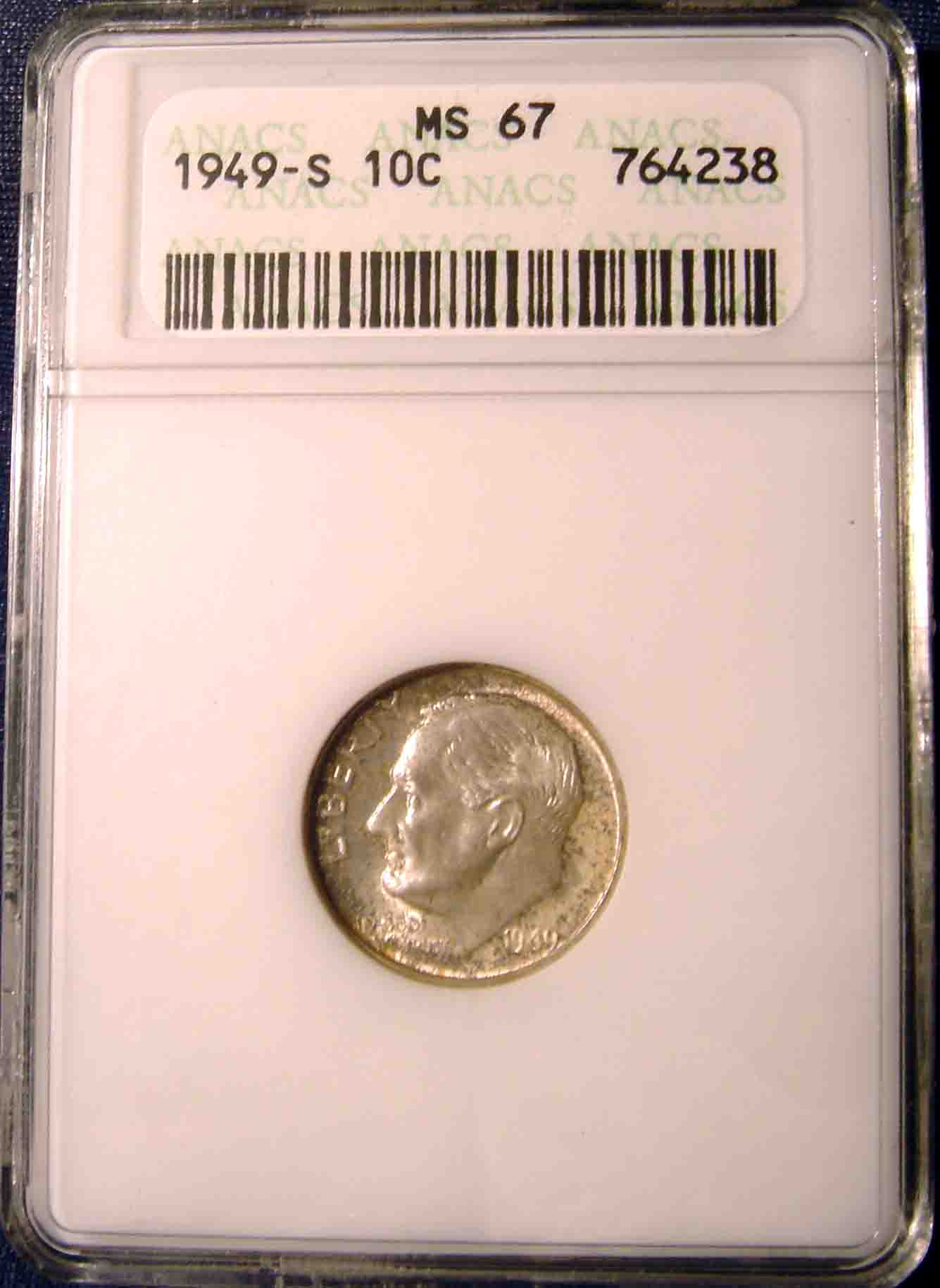1949-S-Slabbed-MS-Dime