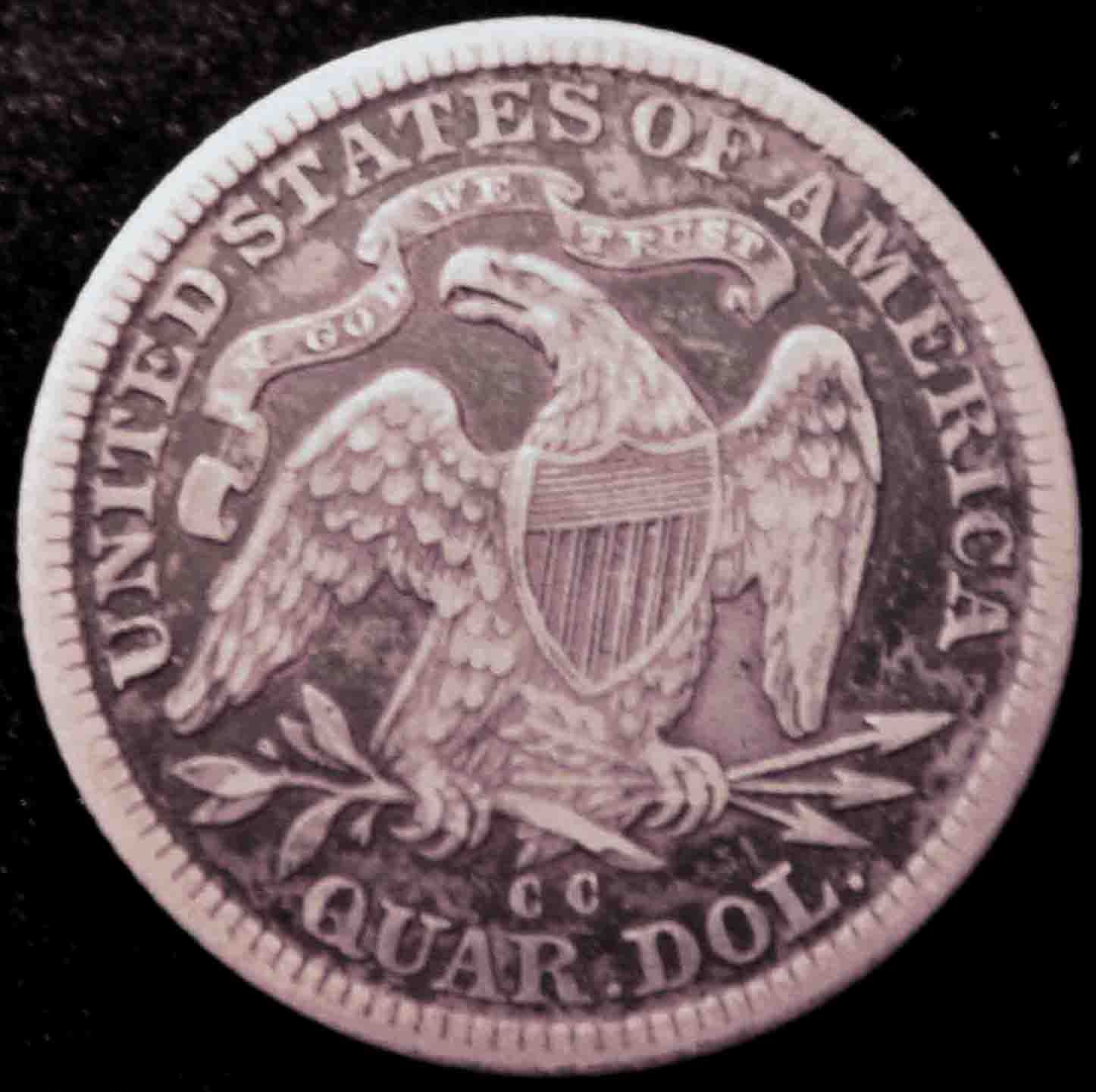 1877-CC-Quarter:--PCGS-Result