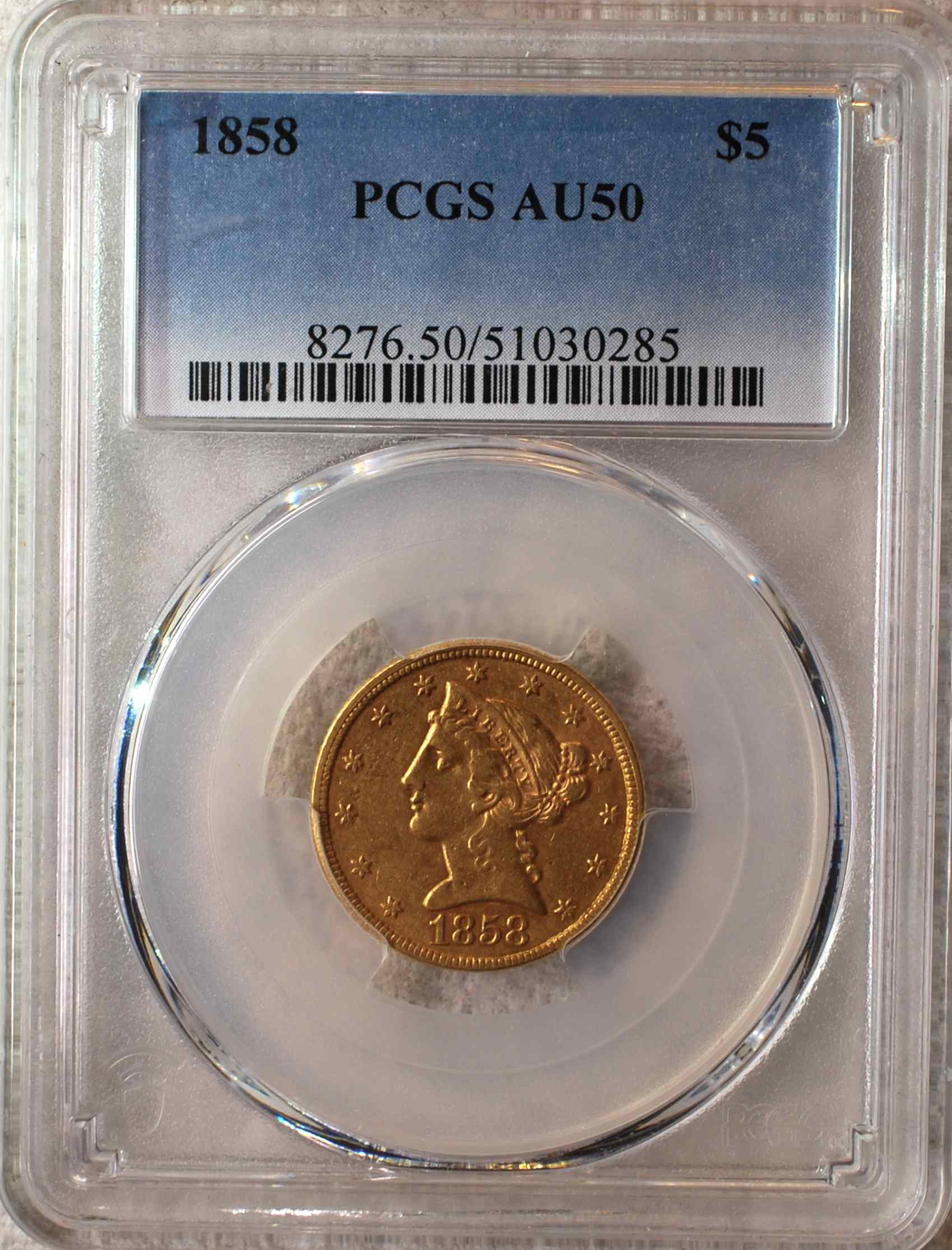 1858-Liberty-Half-Eagle:--Grade-Opinions-And-Comments,-Please!