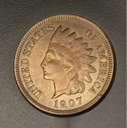 Initial-L-On-1907-Indian-Head-Cent
