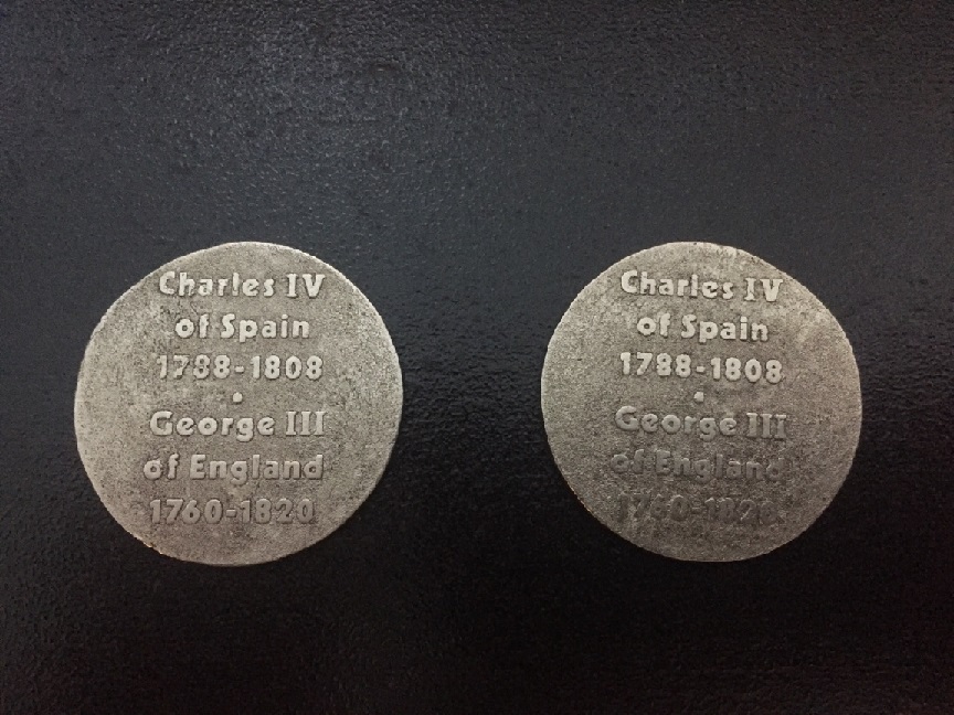 Charles-IV-Of-Spain-And-George-III-Coins?