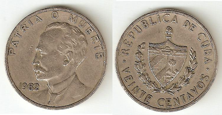 1962-Patria-O-Muerte-Veinte-Centavos