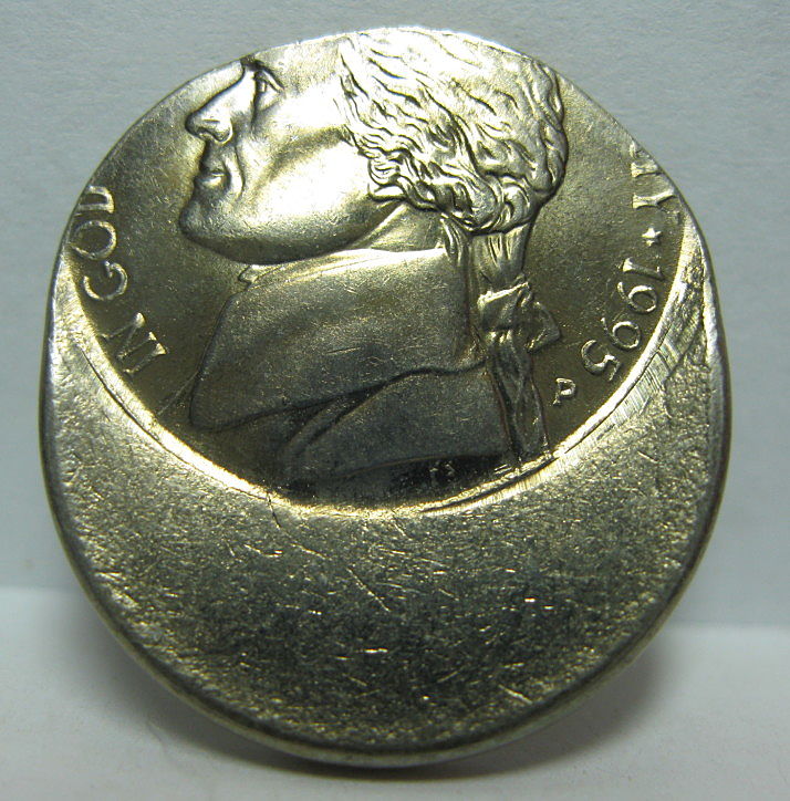 1995-P--Off-Center-Nickel--High-Grade-Imho