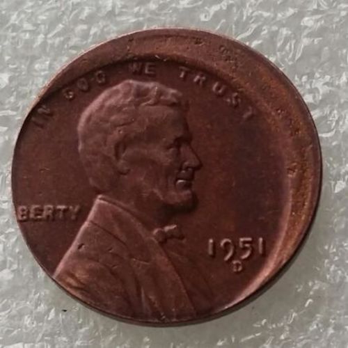 1951-D-Off-Center-Lincoln-Cent-Fake-On-Ebay
