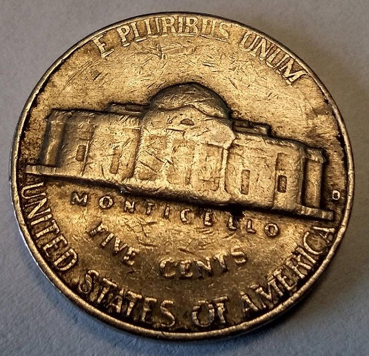 1964-D-Nickel-For-Grading-Valuation---3RD-Coin