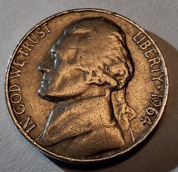 1964-Nickel-For-Grading-Valuation---2nd-Coin