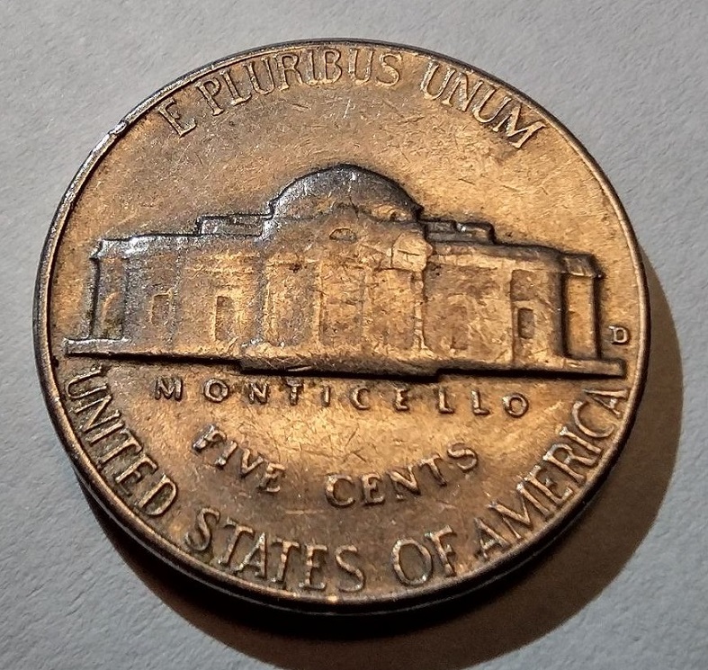 1964-D-Nickel-For-Grading-Valuation