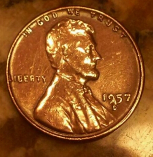 1957-Wheat-Penny-Error-Or-No-?