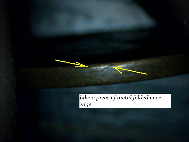 1934-Lincoln-Cent---Lamination-Or-Struck-Through-Something