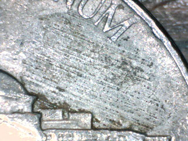 1990-D-Jefferson-Nickel-Wierd-Spot-On-Reverse