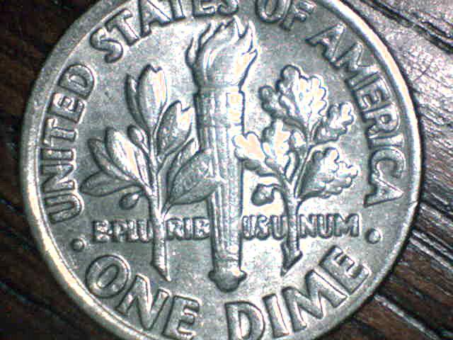 1981-P-Dime-W/-Wood-Grain-Look?