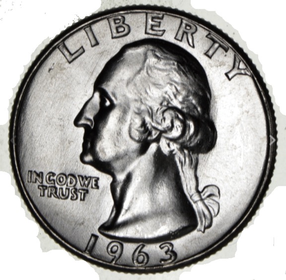 1963-P-Washington-Quarter-Type-B--Fs-901