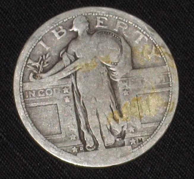 Type-1-1917,-Type-1-1917-D-And-1927-S-Liberty-Quarters