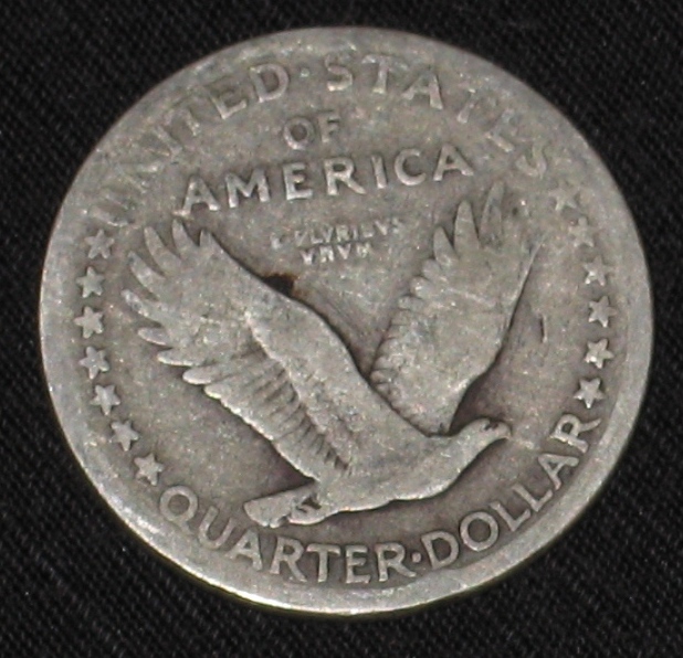 Type-1-1917,-Type-1-1917-D-And-1927-S-Liberty-Quarters