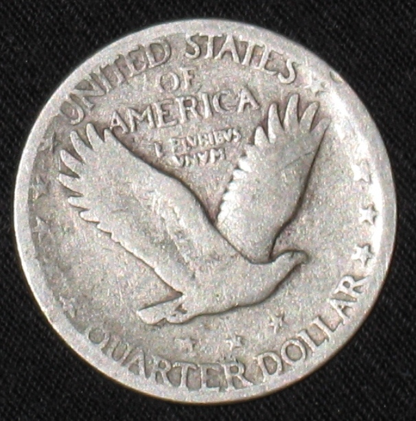 Type-1-1917,-Type-1-1917-D-And-1927-S-Liberty-Quarters