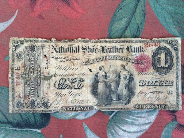 1865-$1-First-Charter-Note-From-NYC