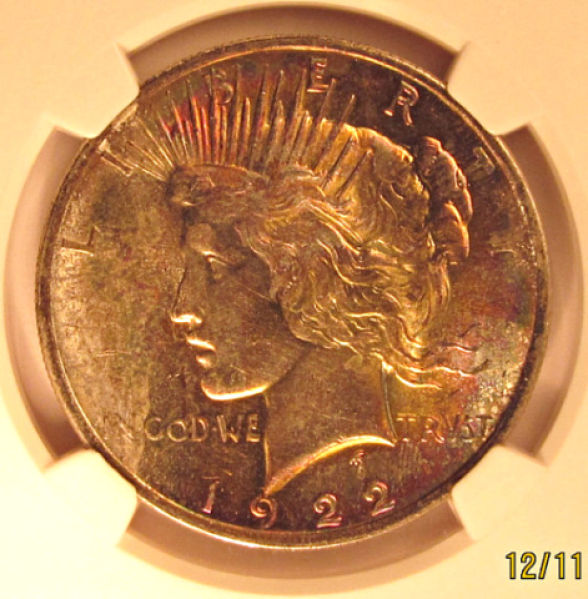 1922-Peace-Dollar---Find-In-My-Own-Collection!-Grade?