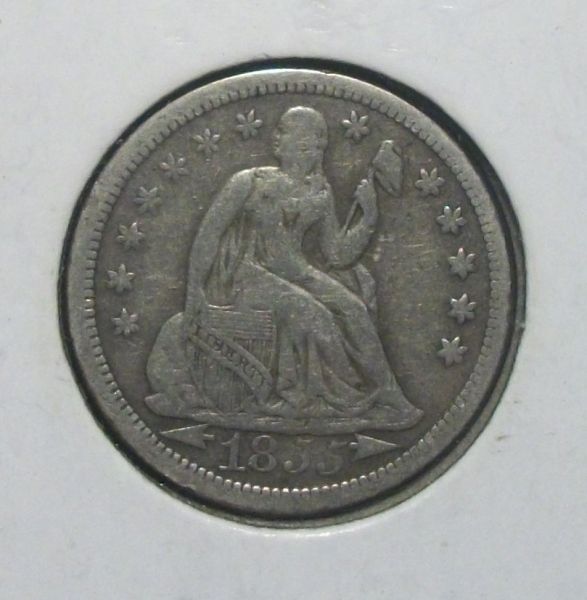 1855-Seated-Liberty-Dime