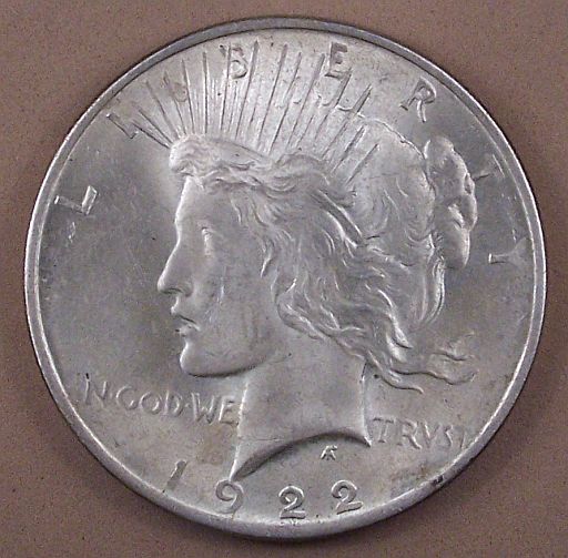 1922-Peace-Dollar