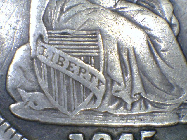 1845-Half-Dime