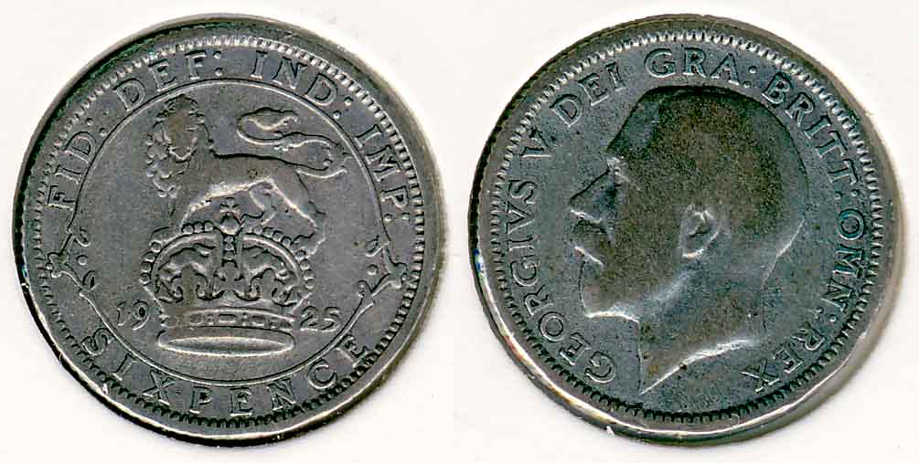 1926-Sixpence