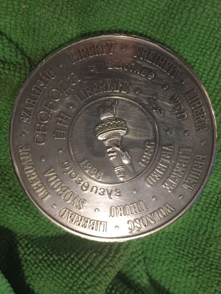 Johnson-Matthey-1985-Statue-Of-Liberty-Silver-Coin