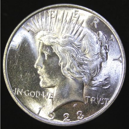 1923-Peace-Dollar