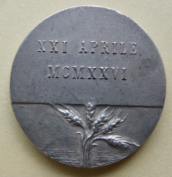 Governatorato-Di-Roma-1926.-Xxi-Aprile-McmxXVI.-What-Is-It-?