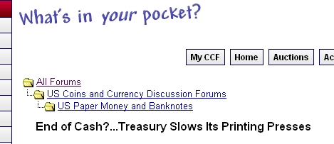 End-Of-Cash?...treasury-Slows-Its-Printing-Presses