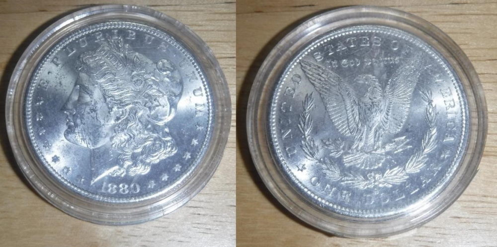 Certifying-Authenticity-Of-1880-S-Morgan-Dollar