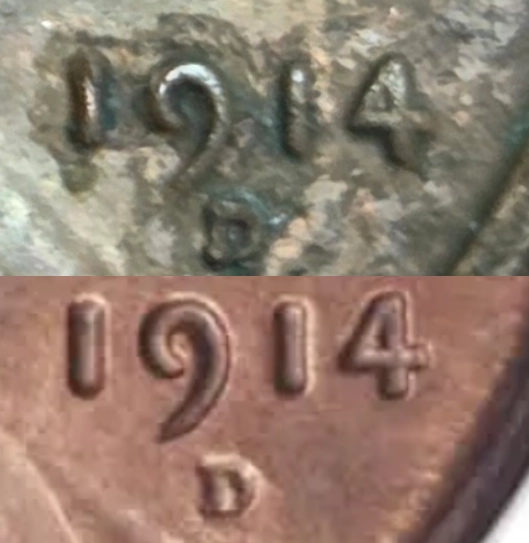 1914-D-Lincoln-Cents,-Genuine-Or-Counterfeit?