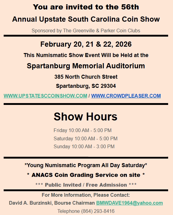Upstate-South-Carolina-Coin-Show-2026