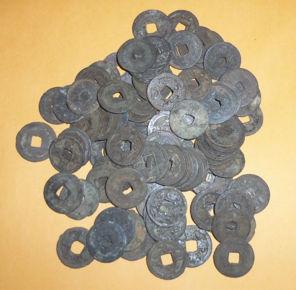 Chinese-Cast-Iron-Coins