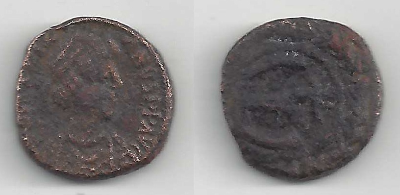 Justinian-I,-Carthage,-Nummus-And-Pentanummium