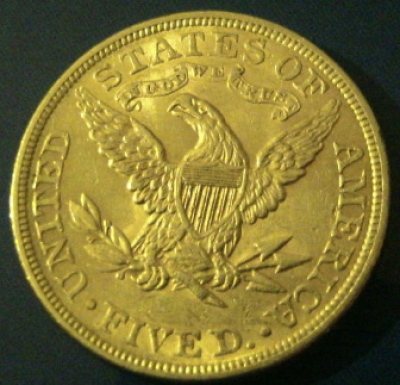 1898-$5-Gold-Half-Eagle