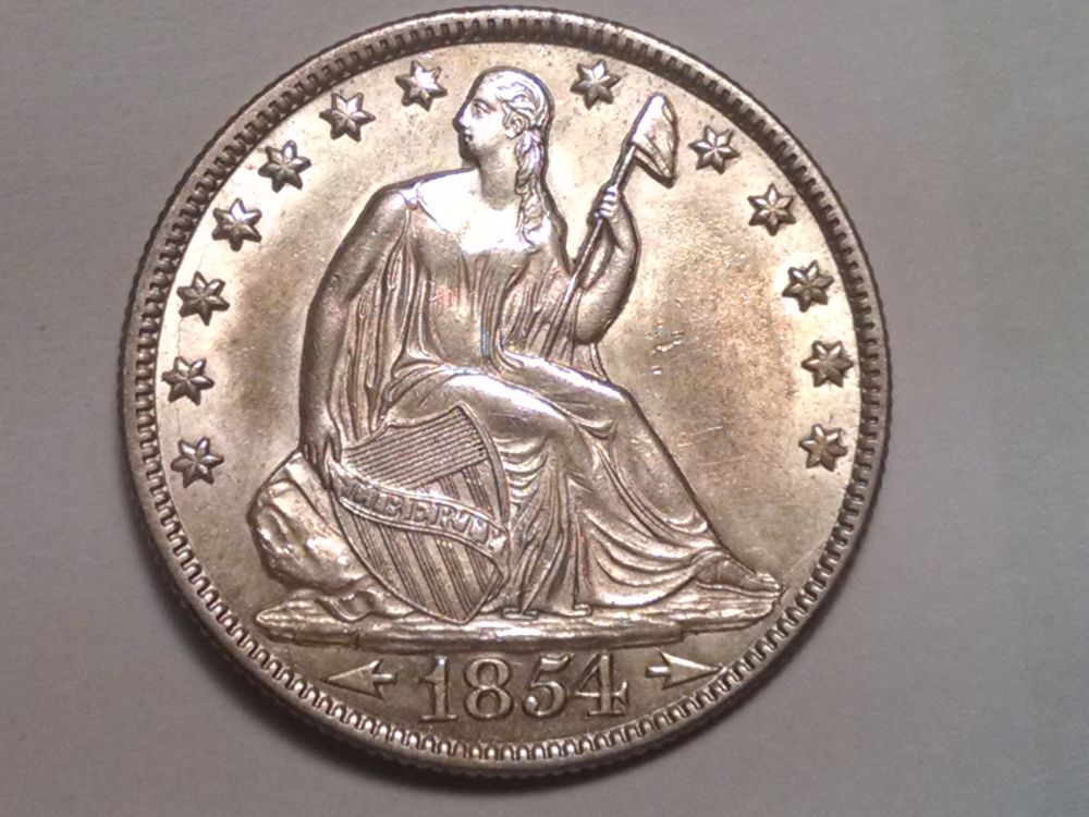 1854-O-Liberty-Seated