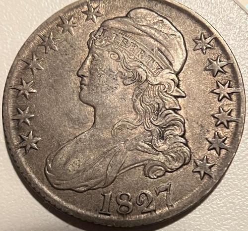 1827-Capped-Bust-Half,-O-122?